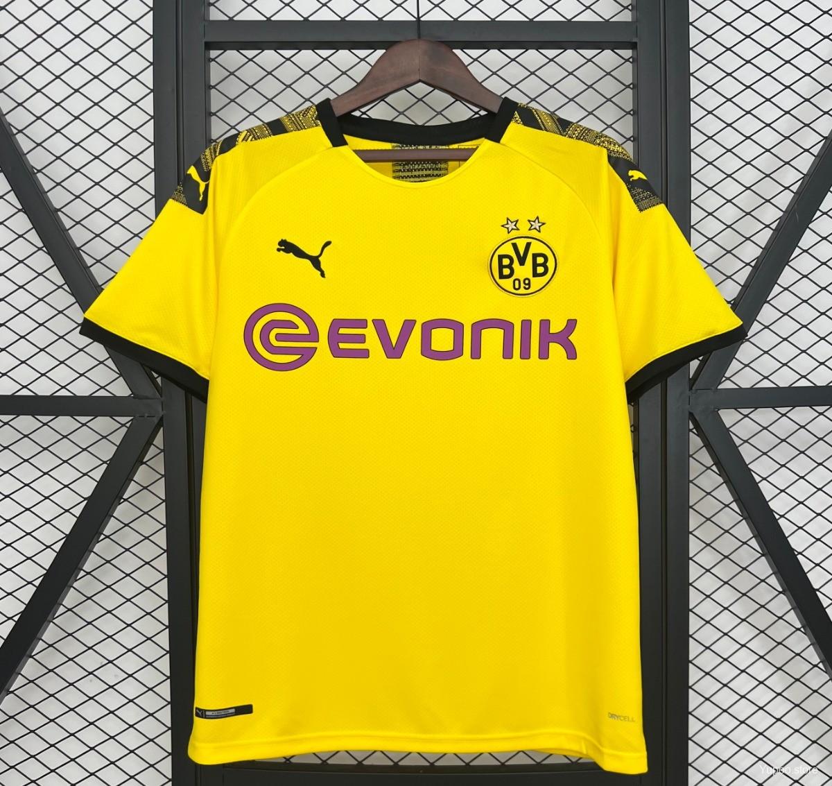 Camiseta de fútbol Borussia Dortmund 2019/20 LOCAL MANGA CORTA VERSION FAN